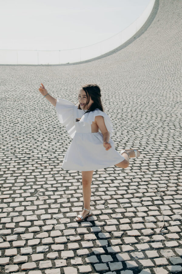 Robe Lili-Rose Argenté