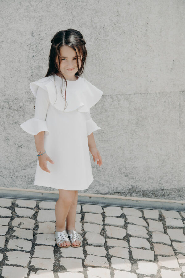 Robe Ava volanté