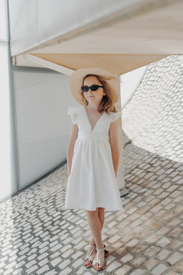 Robe Victoire plumetis